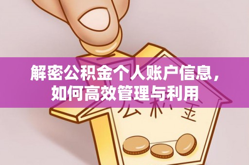 易县解密公积金个人账户信息，如何高效管理与利用